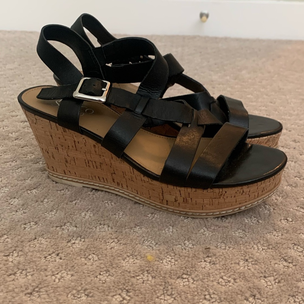 Franco Sarto Wedges- LIKE NEW!